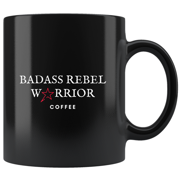 Badass Rebel Warrior Coffee Mug